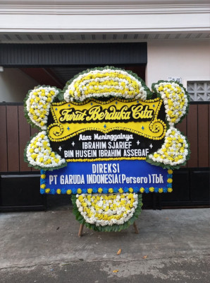 Papan Bunga Duka di Bunut Hilir