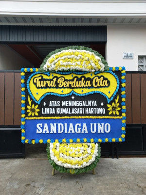 Papan Bunga Duka di Bunut Hilir