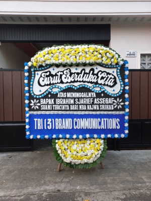 Papan Bunga Duka di Bunut Hilir